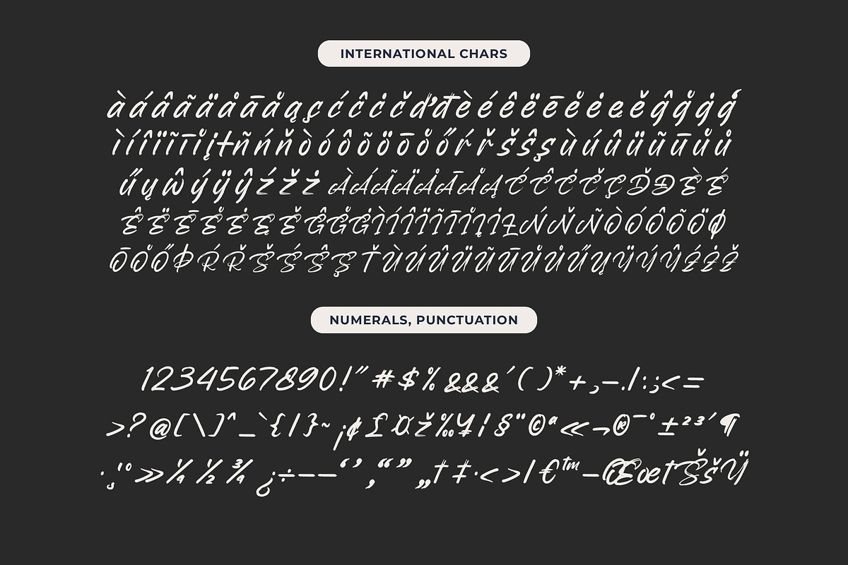 Backline Marker Texture Brush Font, a Script Font by Letterena Studios Script (Photo 18 of 20)