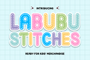 Disney Stitches – Stitched Font, a Sans Serif Font by KiddoGlyphs Studio (Thumbnail 3 of 5)