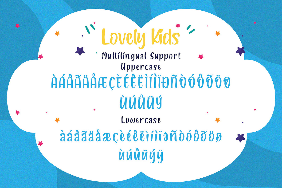 Lovely Kids - Playful Font, a Handwritten Font by StringLabs (Photo 9 of 10)