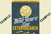 New Year's Eve Party Flyer, a Flyer Template by Ryder Doty (Thumbnail 4 of 4)