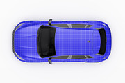 Performance Sportback Hatchback Set, an Advertising Mockup by Halal Graphic Studio (Thumbnail 10 of 12)