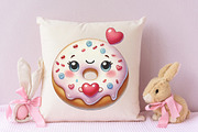 Kawaii sweet valentine food clipart, an Illustration by RobertsArt (Thumbnail 3 of 7)