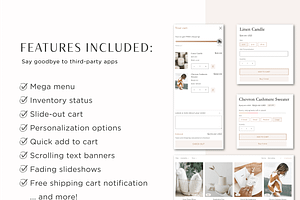 Shopify Theme - Neutral Beige