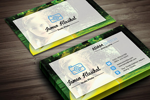 Abstrack Photographer Business Card