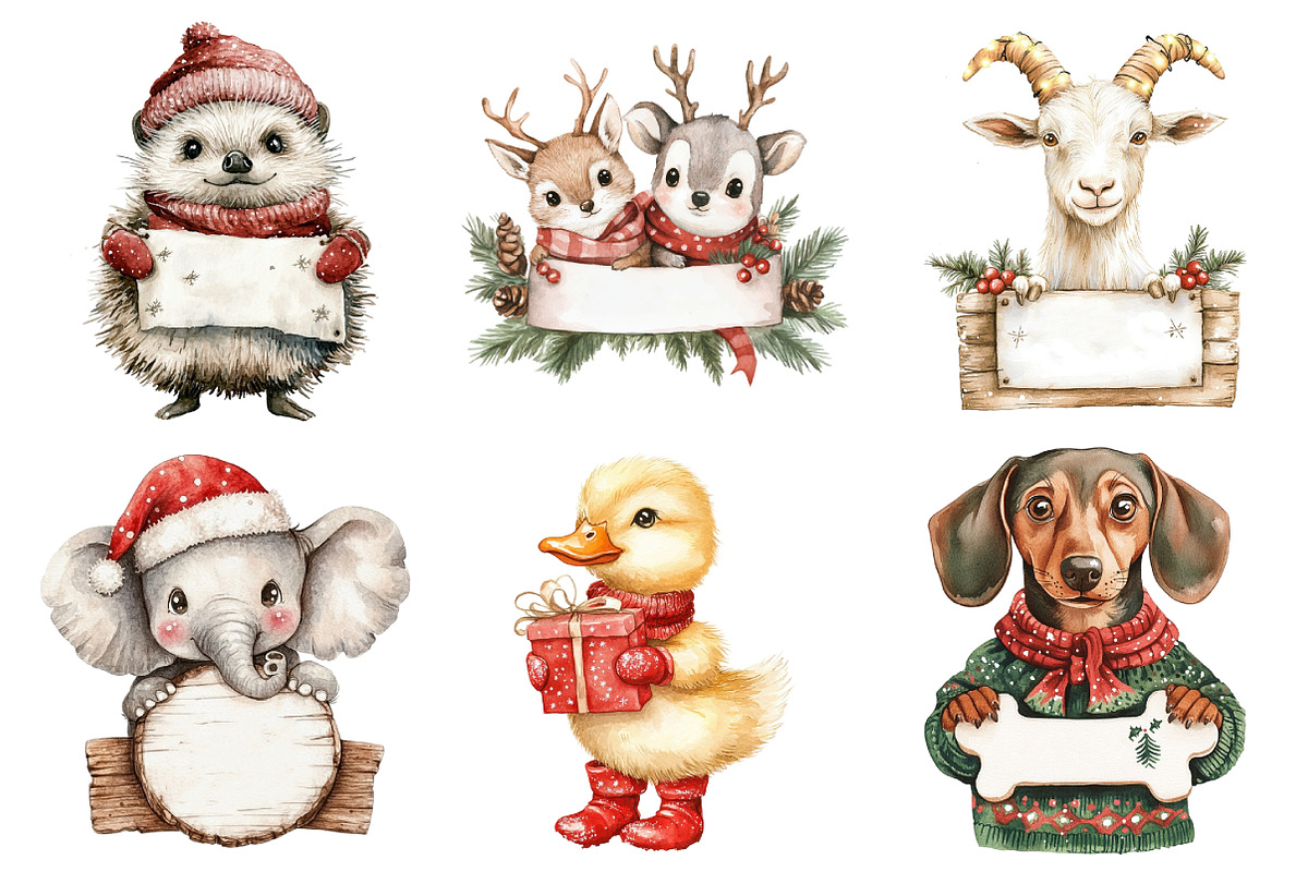 African American Christmas Clipart, an Illustration by Daily.Designs (Photo 5 of 5)