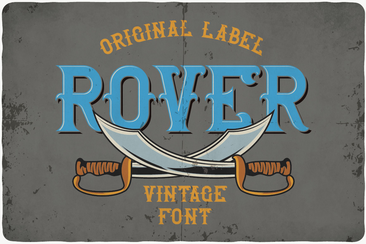 Rover typeface