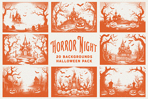 Horror Night - Illustrations