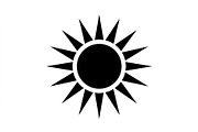 Sunburst Silhouette Collection, an Object Graphic by Creativeshirt (Thumbnail 3 of 3)