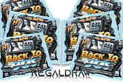 Back to 90S Flyer, a Flyer Template by regalDRAW (Thumbnail 3 of 3)