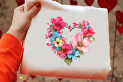 Whimsical Valentine Day Clipart, an Illustration by OK Design (Thumbnail 4 of 6)