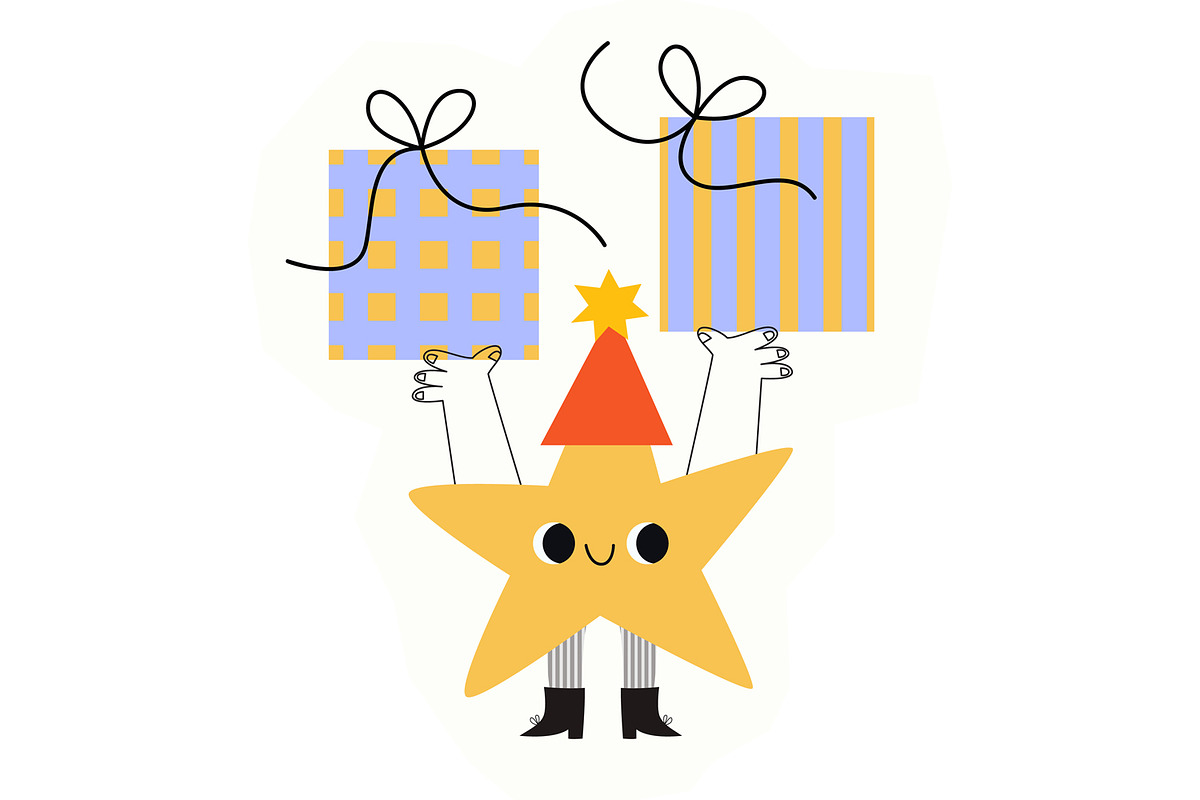 Cute Birthday Monsters Clipart, an Object Graphic by the_myro (Photo 7 of 11)