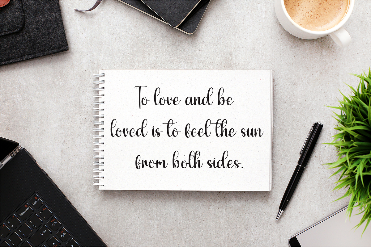 February | Script Font, a Handwritten Font by Scratchones (Photo 5 of 9)