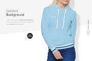 Women Hoodie Mock-ups Set FREE DEMO, a Books & Magazine Mockup by Apparel_Mockups (Thumbnail 13 of 24)