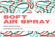Soft Air Spray - Background Patterns, a Pattern Graphic by Huebert World (Thumbnail 1 of 10)
