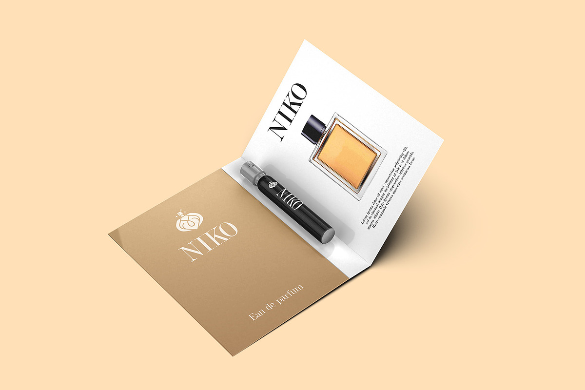 Perfume Sampler Mockup - 8 views, a Packaging Mockup by Illusiongraphic (Photo 4 of 18)