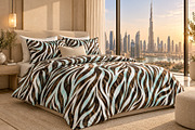 Seamless Zebra Stripe Pattern Mint, a Pattern Graphic by Talip Memis (Thumbnail 6 of 11)