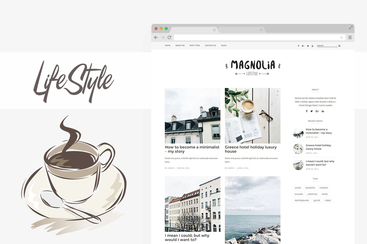 Magnolia - Biggest & Easy Blog, a WordPress Template by lazathemes (Photo 9 of 10)