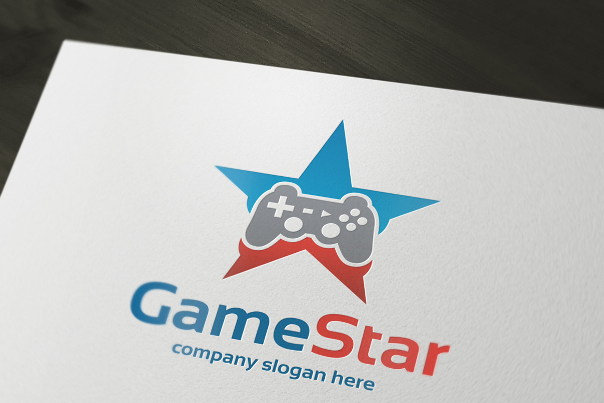 Game Star, a Branding & Logo Template by dm243 (Photo 1 of 3)