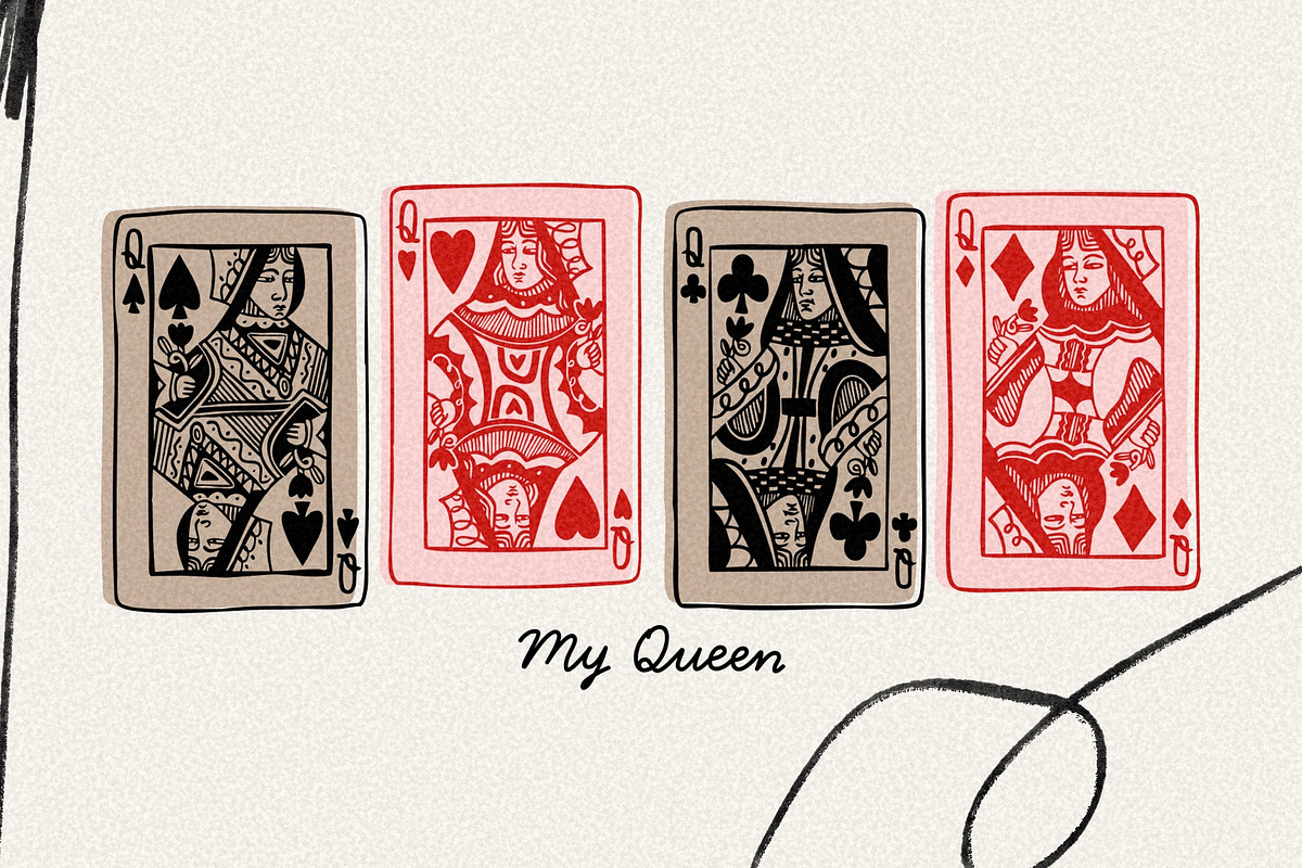 My King, My Queen, a Person Illustration by Twisted Tail (Photo 2 of 7)