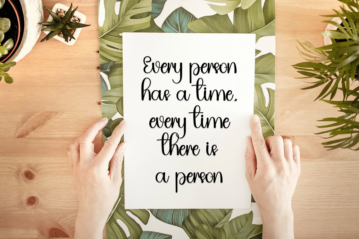 Butterfly, a Handwritten Font by InermediaSTUDIO (Photo 4 of 7)