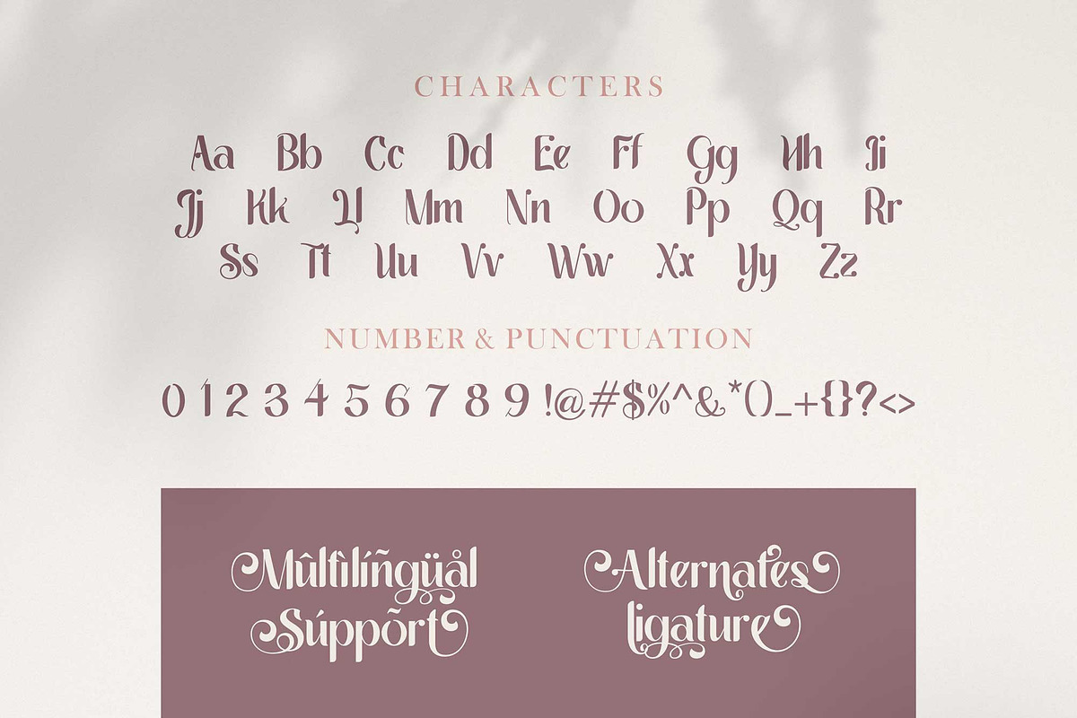 Golivia - Modern Display Font, a Font by Pollux of Geminorum (Photo 4 of 11)