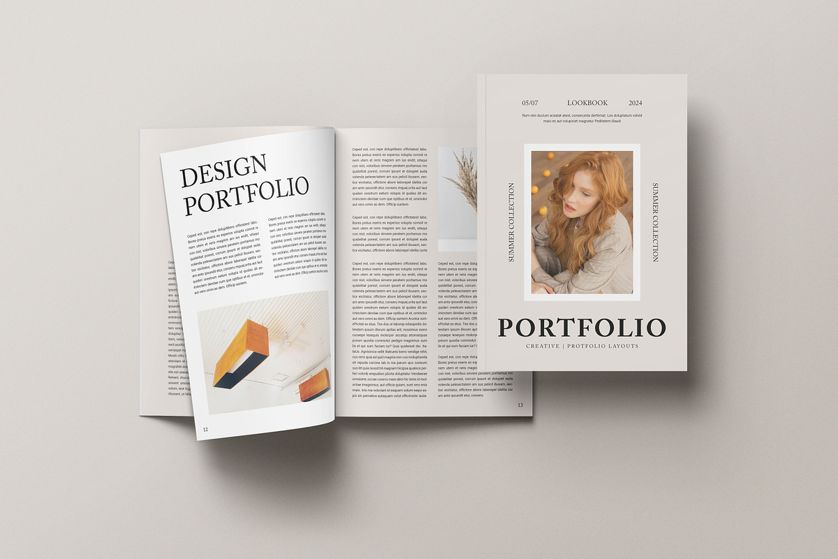 Clean Portfolio Template, a Brochure Template by evgenystudio