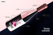 The Wine Creator - Burgundy bottle, a Packaging Mockup by Mocku (Thumbnail 11 of 14)