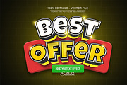 3D Text Effects Collection Vol 24, a Graphic by Aglonemadesign (Thumbnail 6 of 9)