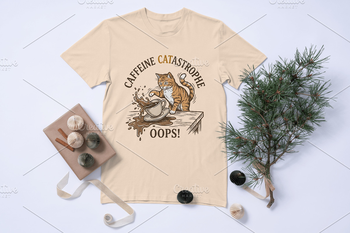 Caffeine catastrophe illustration, an Animal Illustration by Vectorlina (Photo 3 of 4)