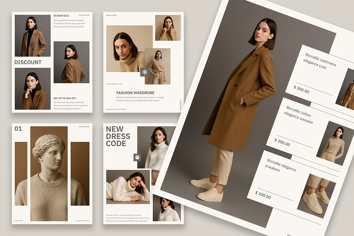 Canva Instagram Post Templates, a Social Media Template by Vasya Kobelev (Photo 4 of 7)