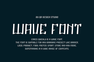 Cracs Quickly - Wave Typeface Font