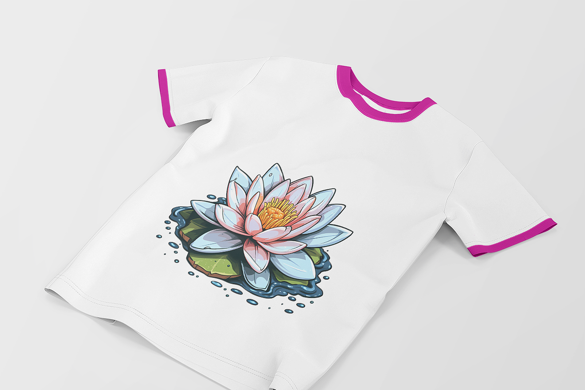 Water Lily Clipart, an Object Graphic by DreamerStarCo (Photo 6 of 6)