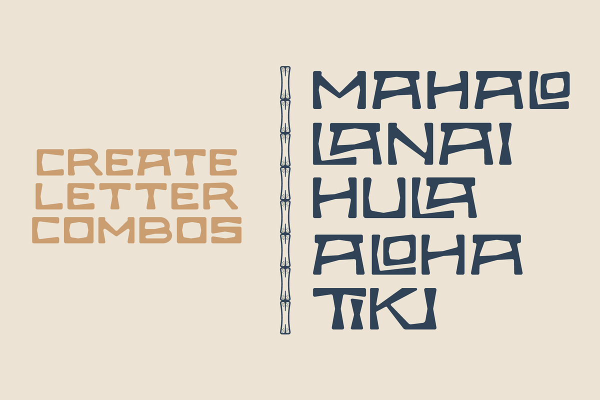 Lanai Typeface | Island Font, a Sans Serif Font by NienowBrand (Photo 6 of 8)