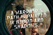 Yamaji – Japanese Display Font, a Serif Font by Vadovastd (Thumbnail 7 of 8)