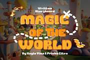 Bikel Dipi - Display Bubble Font, a Handwritten Font by twinstd (Thumbnail 3 of 9)