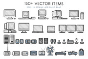 Scenix - Vector Line Scene Builder, a Product Mockup by Bobboz Store (Thumbnail 5 of 5)