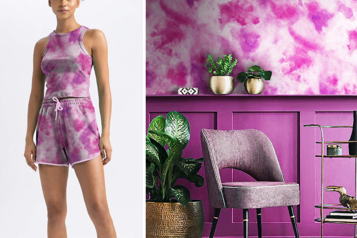 Vibrant Purple Watercolor Pattern, a Pattern Graphic by Gullenda (Photo 6 of 6)