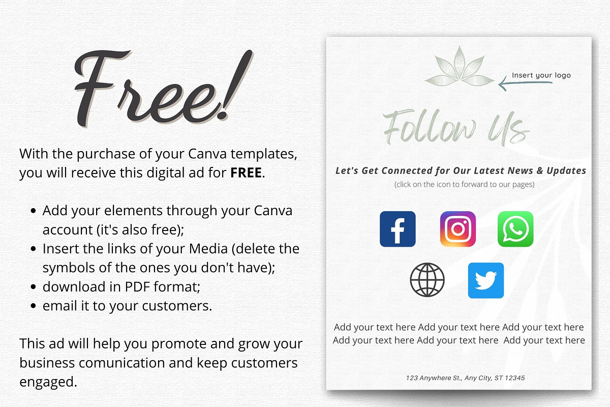 50 Yoga Canva Templates Posts, a Social Media Template by Talipic Designs (Photo 4 of 4)