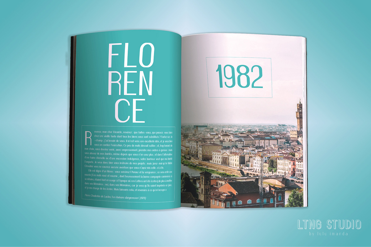 FLORENCE font family, a Sans Serif Font by LTNG STUDIO (Photo 5 of 7)