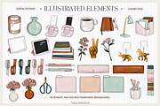 Girlboss Fashion Girl Clip Art, an Illustration by TWG Designs (Thumbnail 2 of 3)