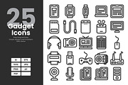 Gadget icons, an Outline Icon by erifqizeicon (Thumbnail 2 of 3)