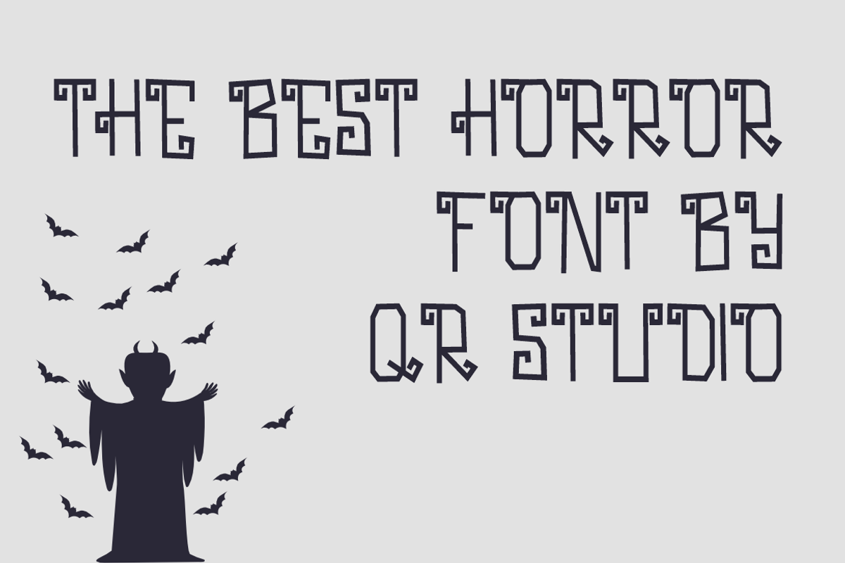 Moon Sonata - Halloween Font, a Handwritten Font by QR Design Studio (Photo 3 of 6)