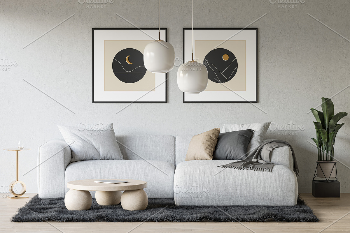 16 Abstract Sun and Mountain Prints, a Background Graphic by C Design Studio (Photo 7 of 9)