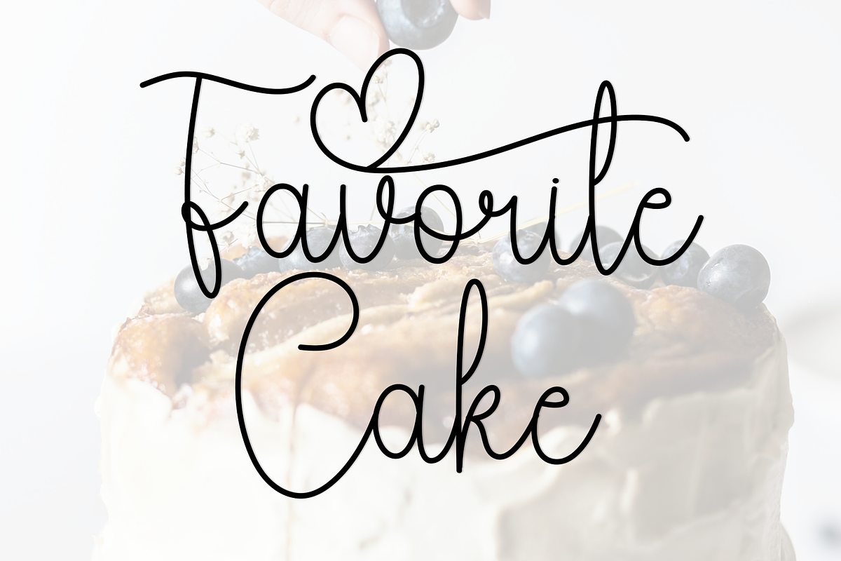 Sweet Darling, a Handwritten Font by FreshTypeINK (Photo 2 of 8)