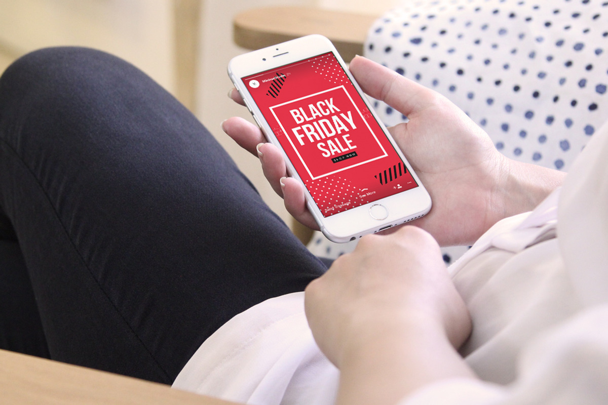 Black Friday Instagram Stories, a Social Media Template by MinimalStudioCo (Photo 3 of 9)