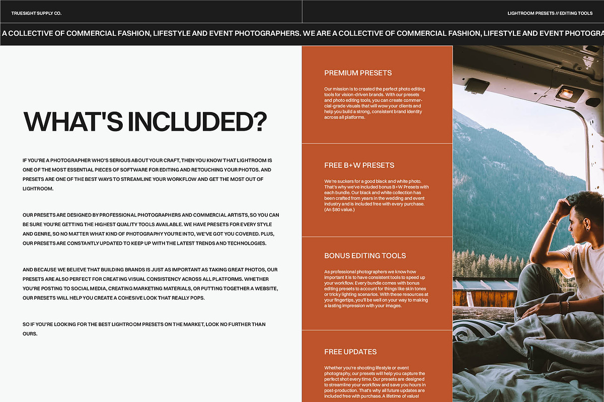 Camper Van - Lightroom Presets, a Preset Add-On by Truesight Supply Co. (Photo 9 of 10)