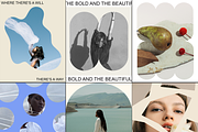 30 Mask templates for Instagram, a Social Media Template by Kristina&Co (Thumbnail 9 of 10)