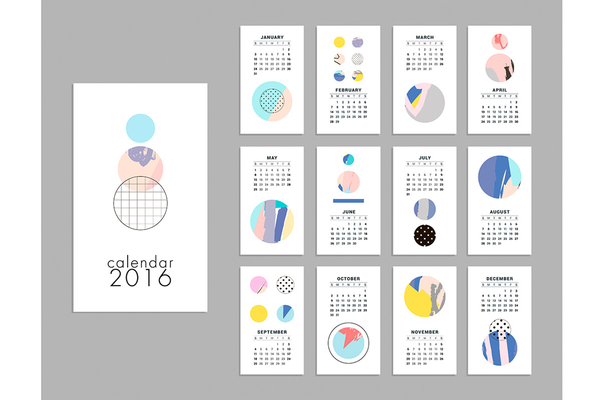 Happy Circles, a Templates & Theme by Lera Efremova (Photo 4 of 5)