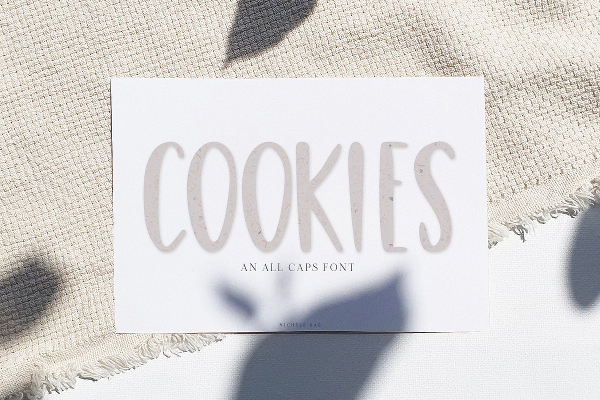 Cookies | A Fun Casual Font