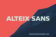 Alteix Sans Regular Font